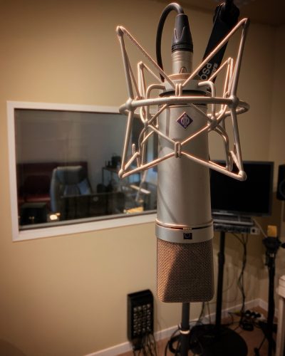 Studio enrgeistrement micro Neumann U87